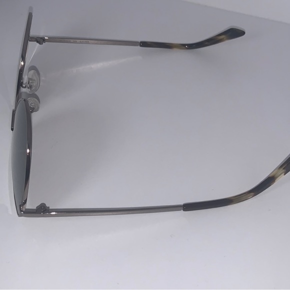 alexander McQueen Silver Aviator Sunglasses - Picture 6 of 9